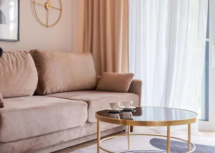 アパート Marina Elegance Kollataja 7a- By Perlowa Przystan Rent コウォブジェク