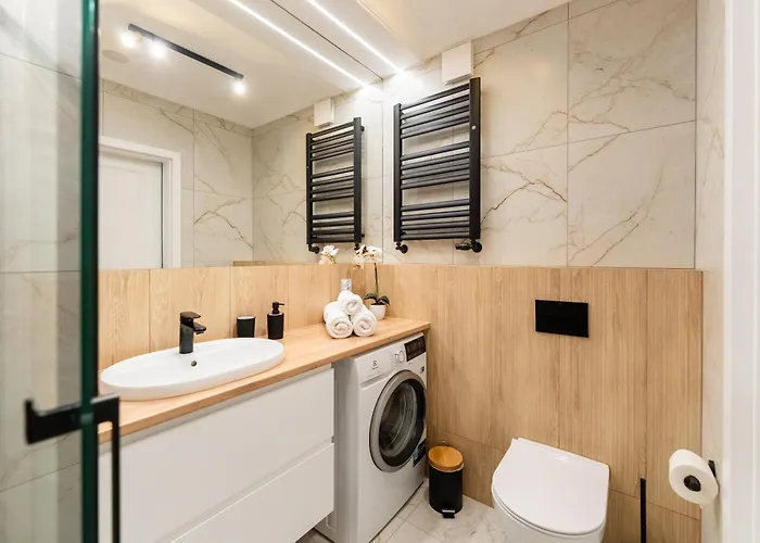 アパート Marina Elegance Kollataja 7a- By Perlowa Przystan Rent